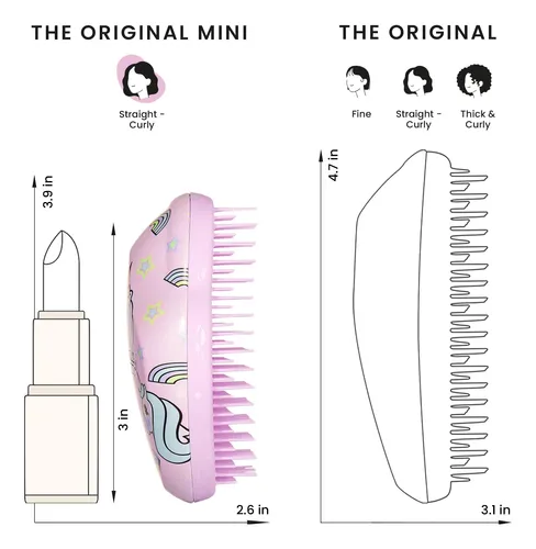 Cepillo Para Cabello Tangle Teezer Mini Unicorn Magic