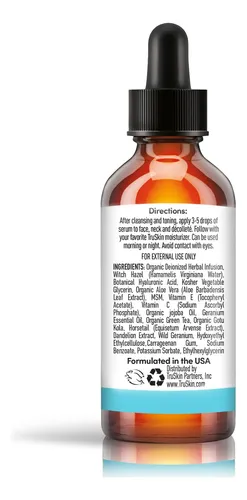 Sérum De Ácido Hialurónico Truskin Naturals 30 Ml Para Rostr