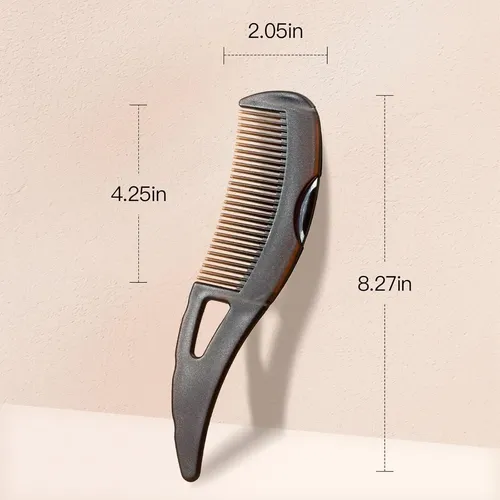 Peine Para Caspa Diseño Hueco Cabello Graso