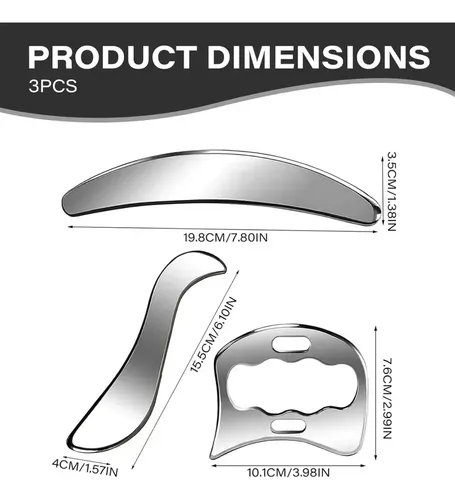 Set De Tres Herramientas De Masaje Fascial