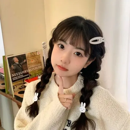 Pinza For El Pelo Kawaii Miffy En Forma De Horquilla E