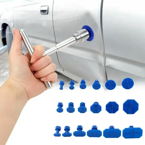 Kit Extractor De Doble Abolladura Para Coche Con Ventosas