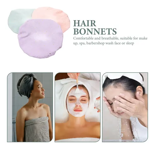 Gorros De Baño Dobles, Gorros De Ducha Impermeables