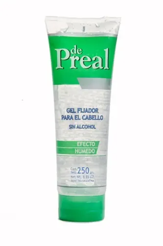 De Preal Gel Fijador Efecto Húmedo Pomo X250grs.