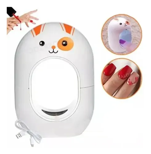 Cabina Bombon Uv Led Uñas Dedos 8w Esculpidas Gelificadas