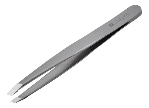 Pinzas De Cejas Niliya Para Vello Facial De Mujer Con Funda