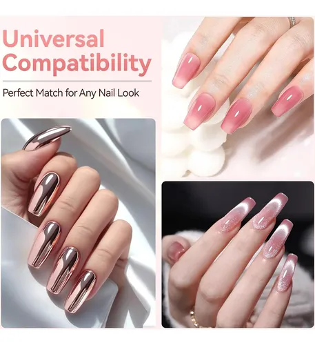 Top Coat Gel Makartt 2 Piezas 8 Ml Brillo Ultraclaro