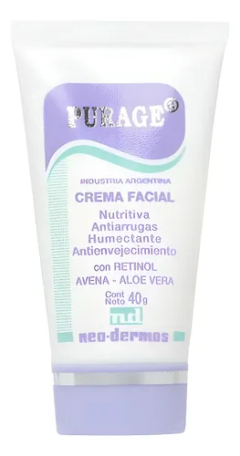 Crema Facial Anti Envejecimiento Neo-dermos Purage Retinol 40g No Comedogénica