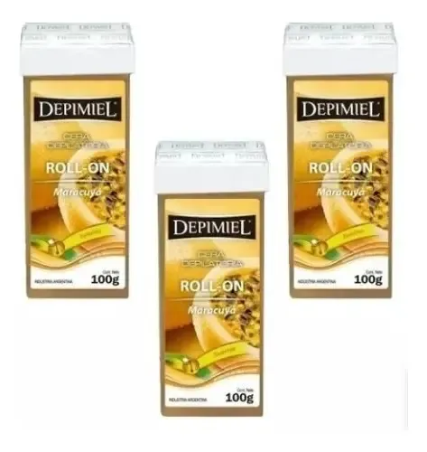 Roll On Cera Depilatoria Depimiel Maracuya 100gr