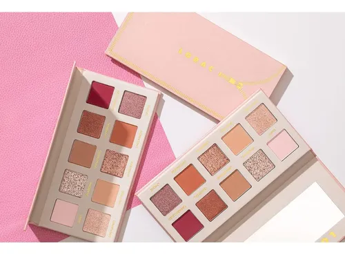 Paleta De Sombras Lorac Unzipped Mate Y Glitter 10 Tonos