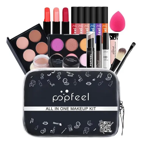 Kit De Maquillaje Profesional De Larga Duración, Resistente