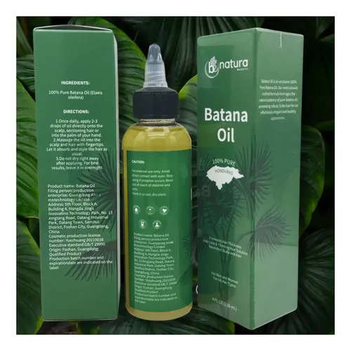 Aceite De Batana 100% Puro Y Natural, Promueve Cabello