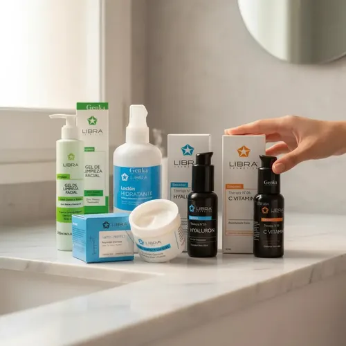 Kit Rutina Skincare Piel Mixta Hialuronic + Vitamina C Libra