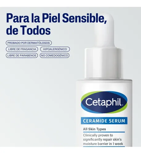 Cetaphil Serum Ceramidas X30ml. Todo Tipo De Piel Día