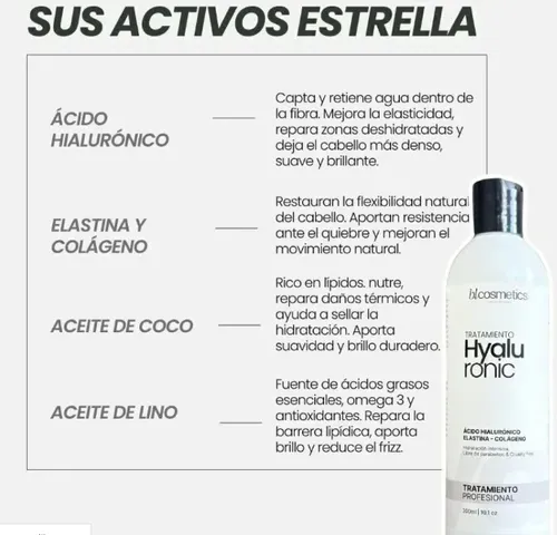 Tratamiento Capilar Acido Hialurónico 300 Ml