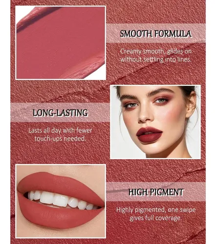 Lápiz Labial Velvet Matte Mauve 03