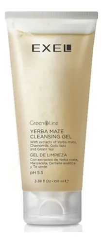 Gel De Limpieza Facial Vegano Green Line Exel 100 Ml