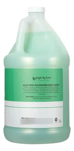Gel De Baño Ginger Lily Farms Club & Fitness 3,8 L Con Aloe