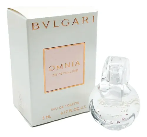 Bvlgari Omnia Crystalline Eau De Toilette Mini 5ml Para Mujer