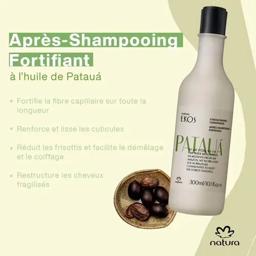Acondicionador + Repuesto Patauá Fortalecedor Ekos Natura