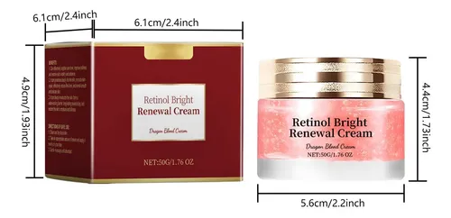 Crema Antiarrugas De Frutos De Rosa Con Retinol, Reafirmante
