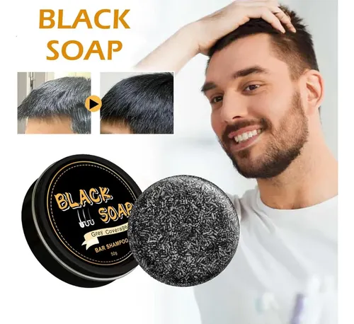 Champú Y Jabón For Cabello Negro For Cubrir El Cabello