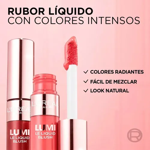 Rubor Lumi Liquid tono Worth It Medium L’Oréal Paris