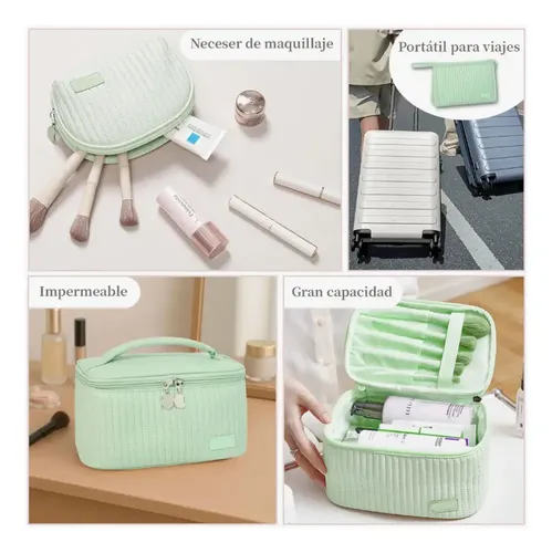 Cosmetiquera Neceser De Viaje 3pzs Estuches For Maquillaje