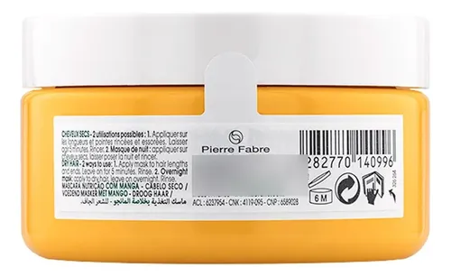 Klorane Mascarilla Nutricion Reparadora Mango X 150 Ml
