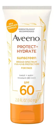 Aveeno Protector Solar Facial Spf 60 59 Ml Piel Sensible