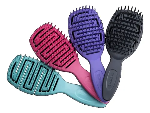 Cepillo De Pelo Anti Frizz Desenredante Color Surtido Dompel
