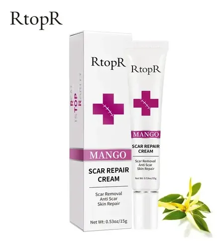 Crema Para Cicatrices Manchas Quemaduras Estrias Acne New!