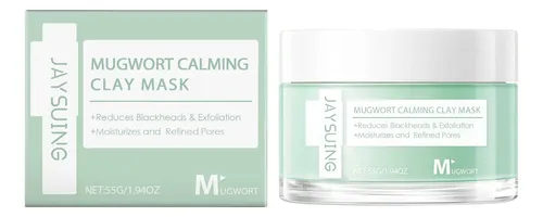 Mascarilla Facial De Arcilla Calmante Papa Feel Mugwort Todo Tipo De Piel