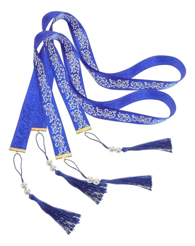 1 Par De Accesorios Chinos Para El Cabello Hanfu, Cintas Par