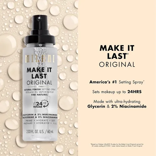 Fijador De Maquillaje Milani Make It Last 60ml