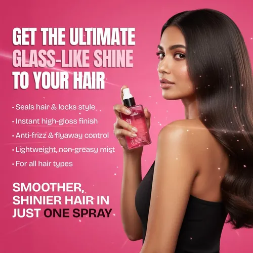 Spray Para Cabello Protector Y Brillo Herbishh 200ml
