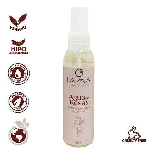 Agua De Rosas Ayurveda 125 Ml Vegana
