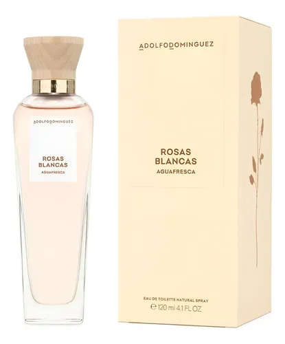 Agua Fresca De Rosas Blancas De Adolfo Dominguez Edt 120ml