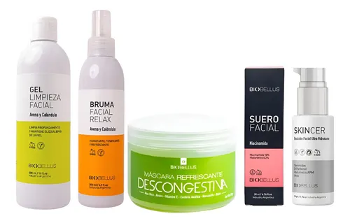 Biobellus Cuidado Facial Limpieza Hidratación Suero