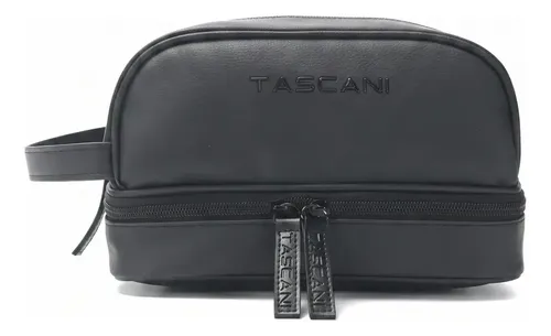 Neceser Tascani De Viaje Organizador Estuche Portacosméticos Bolsito Avion Valija Baño Maquillaje Color Negro