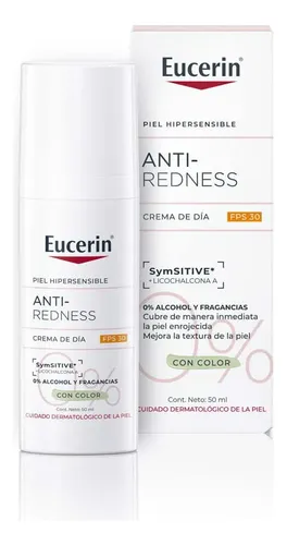 Crema De Día Eucerin Antienrojecimiento Fps 25 X 50 Ml