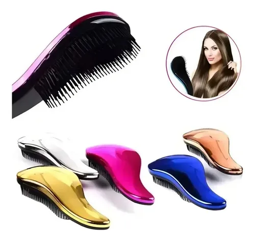 Cepillo Desenredante Para Extensiones De Cabello Multicolore
