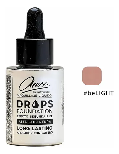 Base De Maquillaje Líquida Arex Drops Foundation