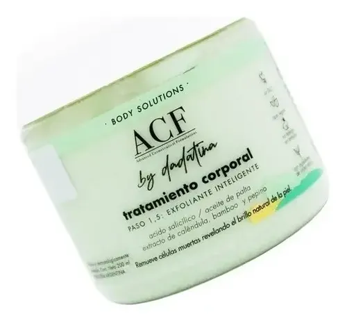 Body Solutions Exfoliante Acf By Dadatina