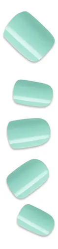 Kiss Impress Uñas Postizas – Modelo Get Closer Verde Claro Get Closer