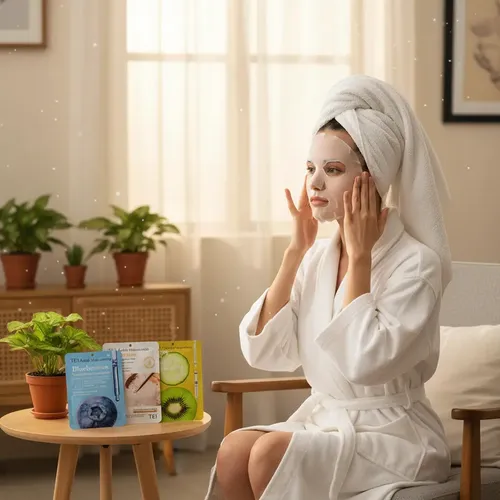 Mascarillas Faciales X5 Hidratante Y Nutritiva Skincare Tei