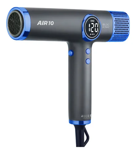 Secador De Pelo Iónico Allure Professional Air10 110.000 Rpm Gris