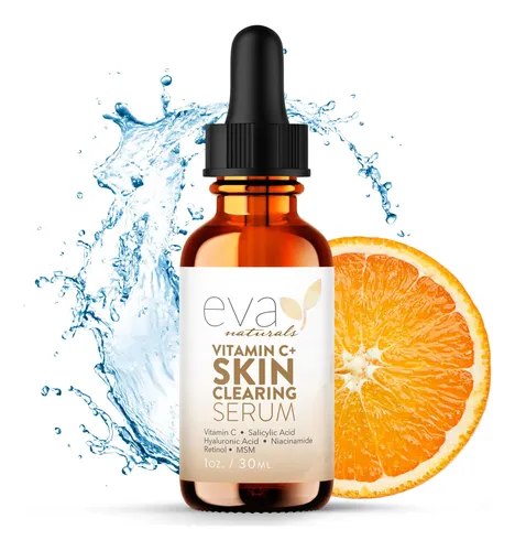 Sérum De Vitamina C Eva Naturals Retinol Ácido Salicílico Acneica Día/noche