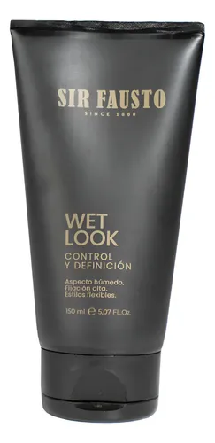 Sir Fausto Wet Look Gel Control Y Definición 150ml