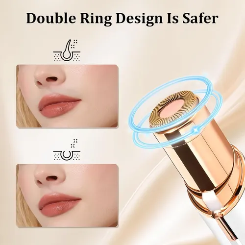 Depiladora Eléctrica Recargable Mujer Facial Painless
